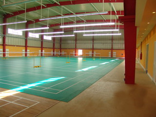 硅PU羽毛球場（廣州地鐵設(shè)計(jì)院硅PU羽毛球場）